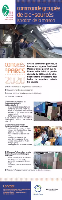 Commande groupée de matériaux biosourcés pour l'isolation de la maison