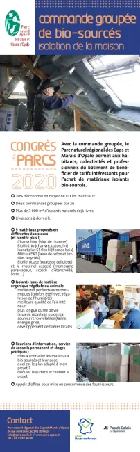 Commande groupée de matériaux biosourcés pour l'isolation de la maison