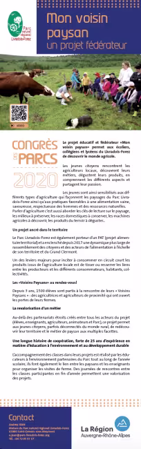 Mon voisin paysan un projet fédérateur