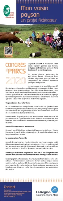Mon voisin paysan un projet fédérateur