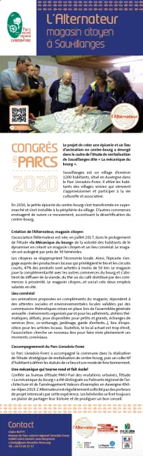 L’Alternateur magasin citoyen à Sauxillanges