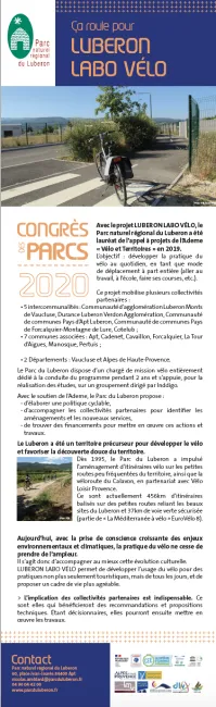 Ça roule pour LUBERON LABO VÉLO