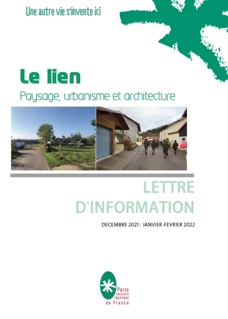 Le Lien Paysage, urbanisme et architecture Décembre 2021, Janvier & Février 2022
