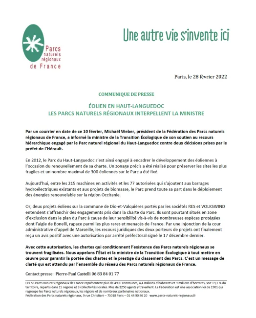 CP Eoline en Haut-languedoc