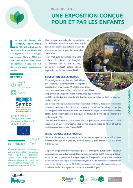 Aires Terrestres Éducatives : Les enfants acteurs de Natura 2000 dans les Maures