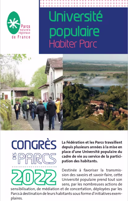 Université populaire - Habiter Parc, panneau