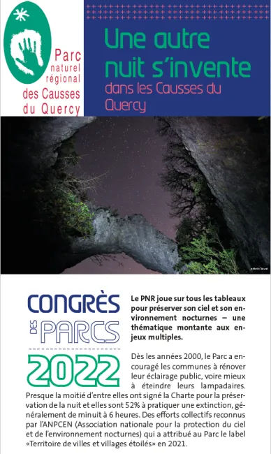 Une autre nuit s'invente dans les Causses du Quercy, panneau marchés des initiatives 2022