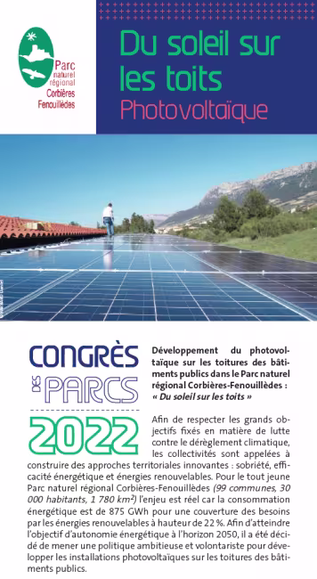 Du soleil sur les toits, panneau marché aux initiatives 2022