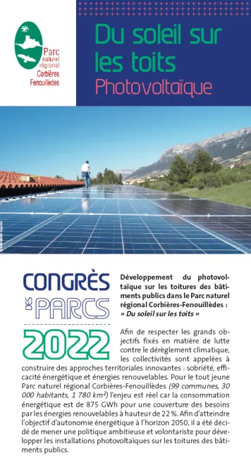 Du soleil sur les toits, panneau marché aux initiatives 2022