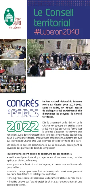 Le conseil territorial #Luberon2040