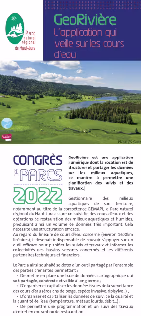 GeoRivière L’application qui veille sur les cours d’eau