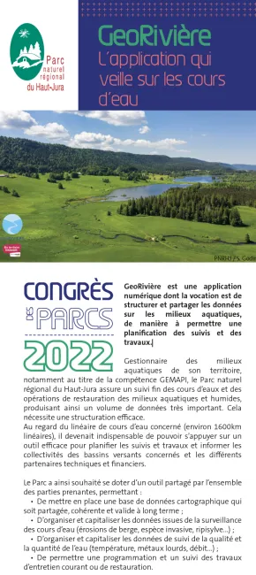 GeoRivière L’application qui veille sur les cours d’eau