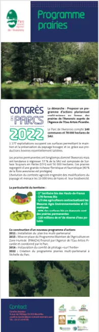 Un programme pour maintenir les prairies permanentes