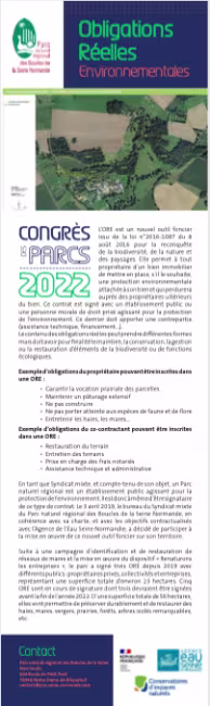 Obligations réelles environnementales : un outils foncier pour la reconquête de la biodiversité