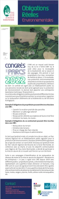 Obligations réelles environnementales : un outils foncier pour la reconquête de la biodiversité