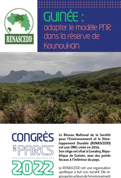 Guinée : adapter le modèle PNR dans la réserve de Kounoukan