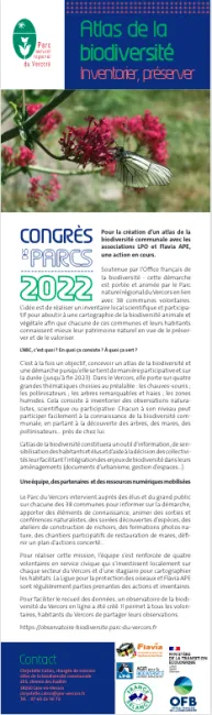 Atlas de la biodiversité Inventorier, préserver