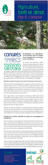 Agriculture, forêt et climat Agir & s’adapter