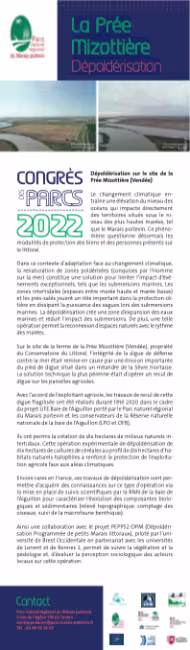La Prée Mizottière Dépoldérisation