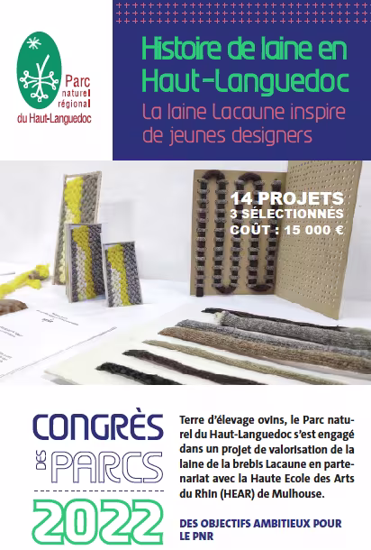 Histoire de laine en Haut-Languedoc : la laine Lacaune inspire de jeunes designers