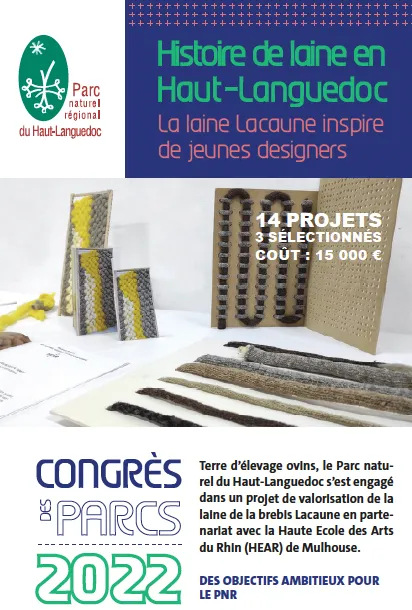 Histoire de laine en Haut-Languedoc : la laine Lacaune inspire de jeunes designers