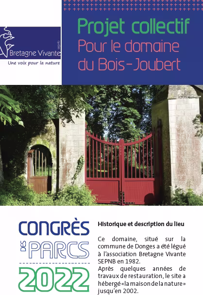Bretagne vivante, un projet collectif pour le domaine du Bois-Joubert
