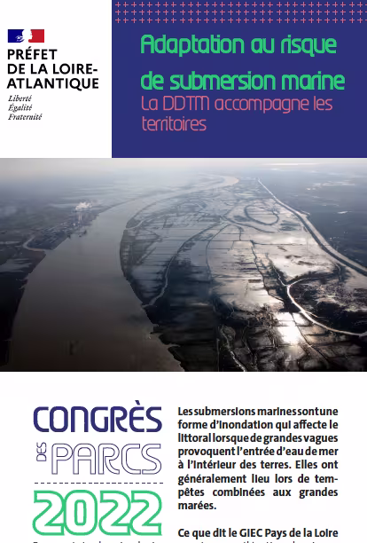 DDTM Loire Atlantique : adaptation au risque de submersion marine