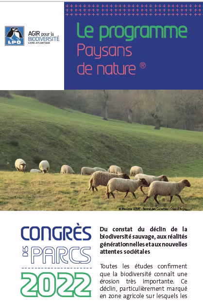 LPO Loire Atlantique : le programme Paysans de nature