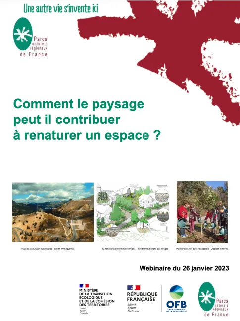 Visio-conférence - Comment le paysage peut-il contribuer à renaturer un espace ? 