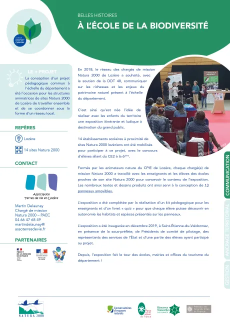 A l'école de la biodiversité