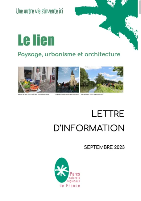 Le Lien Paysage, urbanisme et architecture septembre 2023