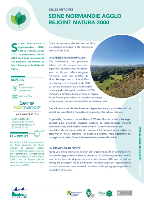 Seine Normandie Agglo rejoint Natura 2000