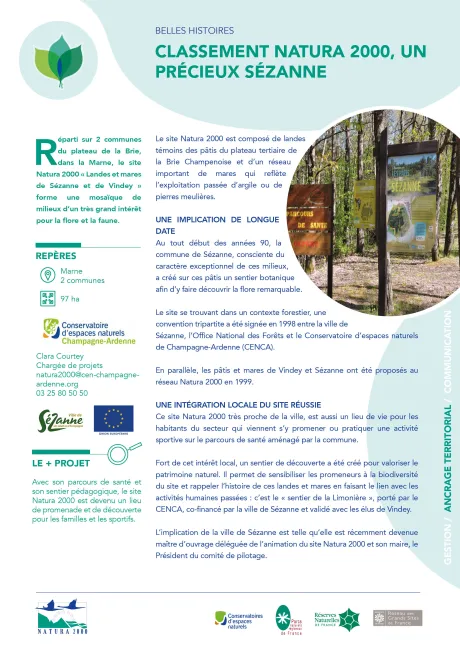 Classement Natura 2000, un précieux Sézanne