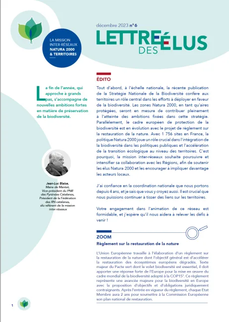Lettre des élus n°6