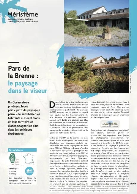 Parc de la Brenne : le paysage dans le viseur