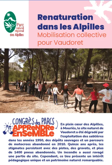 Alpilles : Renaturation dans les Alpilles, mobilisation collective pour Vaudoret