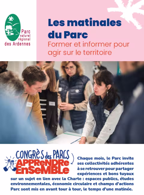 Ardennes : Les matinales du Parc, former et informer pour agir sur le territoire