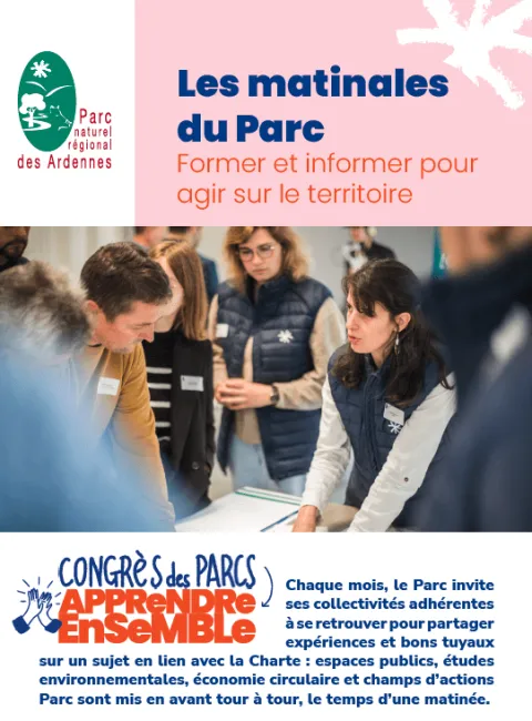 Ardennes : Les matinales du Parc, former et informer pour agir sur le territoire
