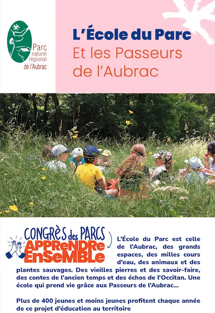 Aubrac : l'école du parc et les passeurs de l'Aubrac