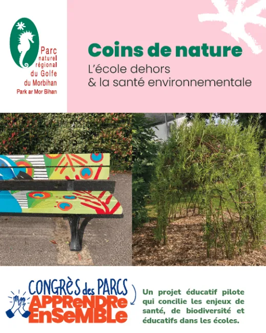 Golfe du Morbihan : Coins de nature, l’école dehors & la santé environnementale