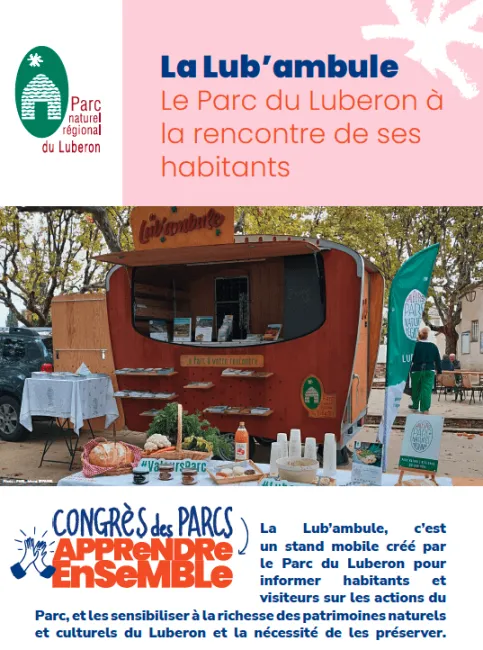 Luberon : la Lub’ambule, le Parc du Luberon à la rencontre de ses habitants