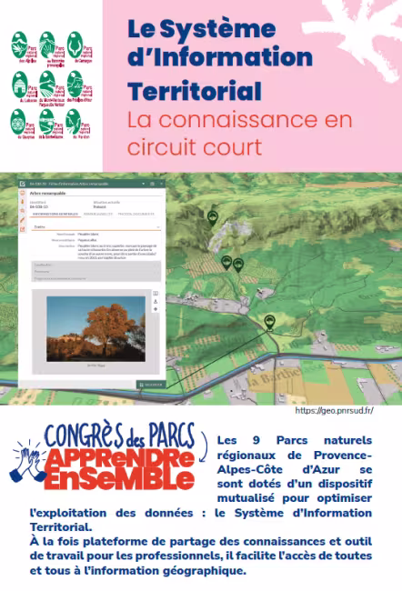 Luberon : le Système d'Information Territorial, la connaissance en circuit court