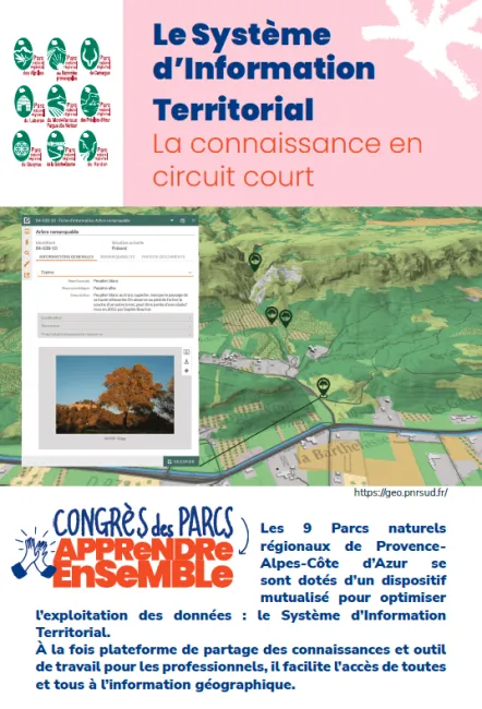 Luberon : le Système d'Information Territorial, la connaissance en circuit court
