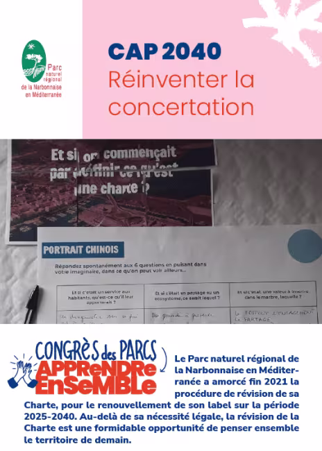 Narbonnaise en Mediterranée : procédure de révision, dynamique de concertation et outils d’appropriation du projet de charte