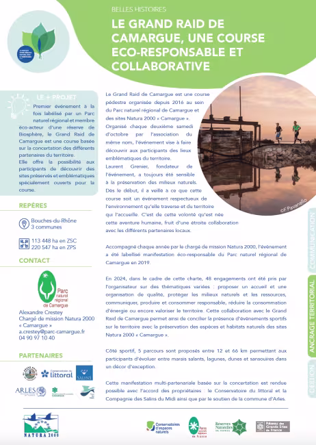 Le Grand Raid de Camargue : une course éco-responsable et collaborative
