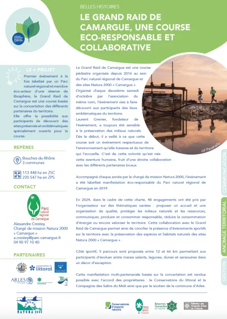 Le Grand Raid de Camargue : une course éco-responsable et collaborative