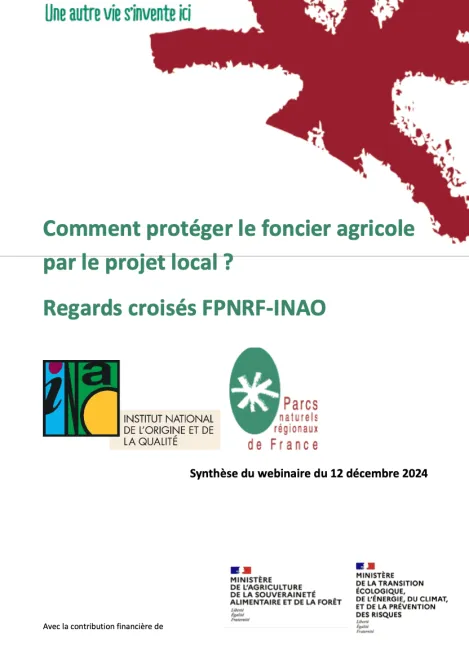 Synthèse webinaire Comment protéger le foncier agricole par le projet local ?