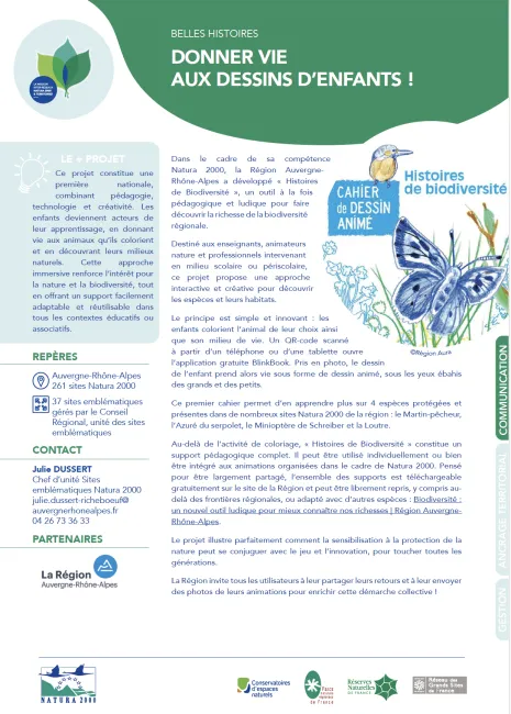 Donner vie aux dessins d’enfants !