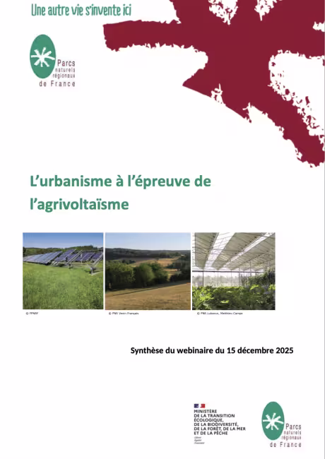 Photo webinaire agrivoltaïsme
