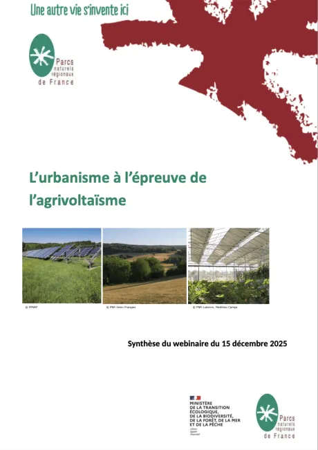 Photo webinaire agrivoltaïsme